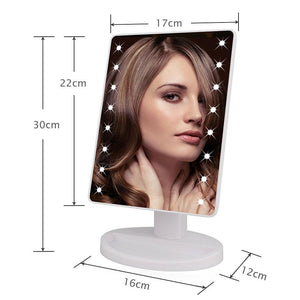 360 LED Vanity Makeup Mirror