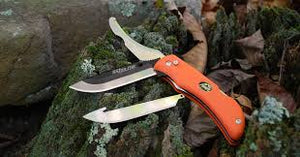 NEW Outdoor Edge Razor-Pro Orange Replaceable Razor Blade Gutting Blade Knife