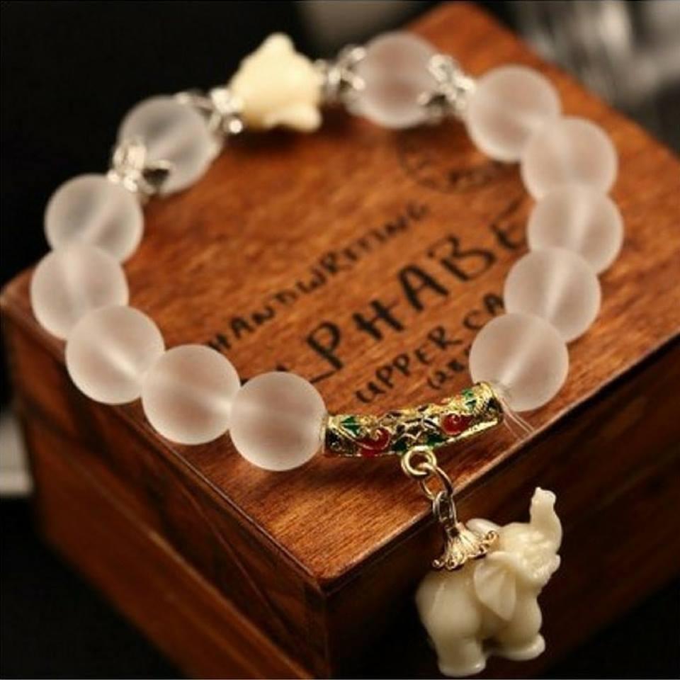 'Natural' Elephant Bracelet