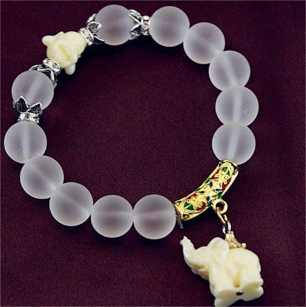 'Natural' Elephant Bracelet