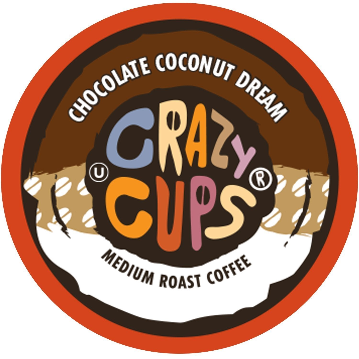 Crazy Cups Flavored Coffee Single Serve for Keurig K Cups Brewer Variety Pack,20