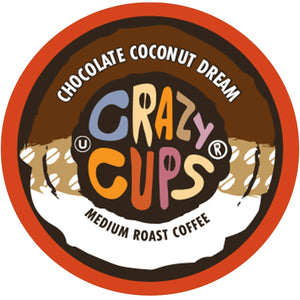 Crazy Cups Flavored Coffee Single Serve for Keurig K Cups Brewer Variety Pack,20