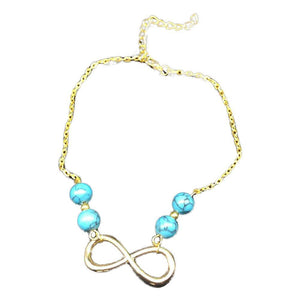 Womens Girls Handmade Bead Chain Anklet Foot Leg Chain Bracelet Jewelry GD